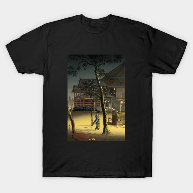 Kiyomizudo In Ueno by Tsuchiya Koitsu T-Shirt by Takeda_Art